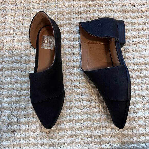 DV Dolce Vita Fargo Asymmetrical Loafers Sz 7 - Picture 1 of 5